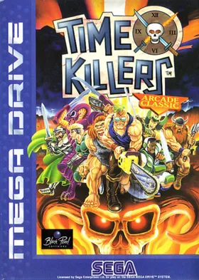 Time Killers (Europe) box cover front